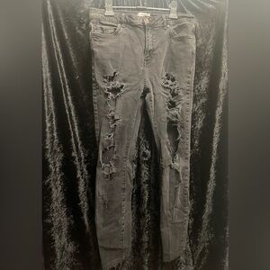 Distressed Skinny Jeans